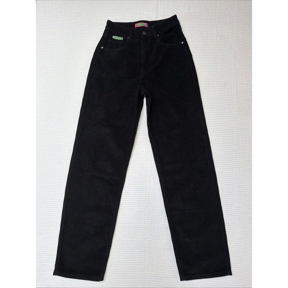 Empyre Pants - Empyre Corduroy Pants Size 4 32 Black Loose Baggy Skate Pants Wide Leg High Ría
